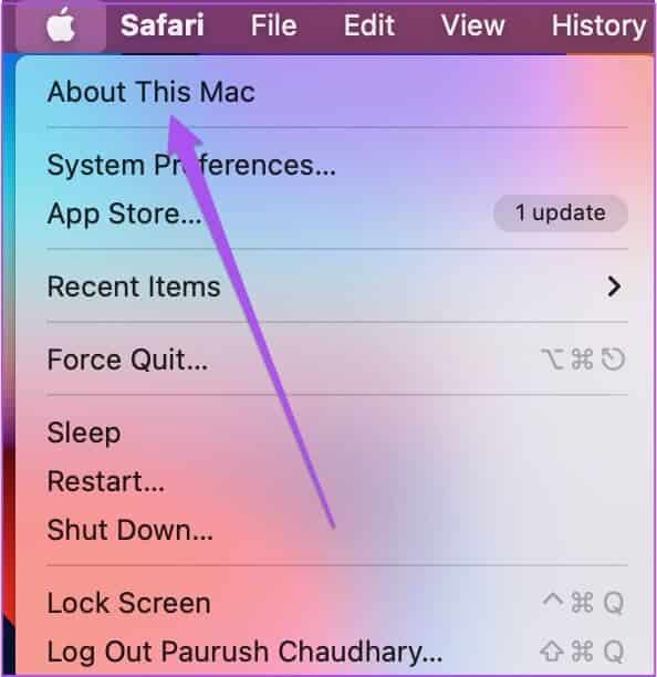 about-this-mac-1-3-594x612 كيفية إنشاء قالب بريد إلكتروني في تطبيق Mail على جهاز Mac