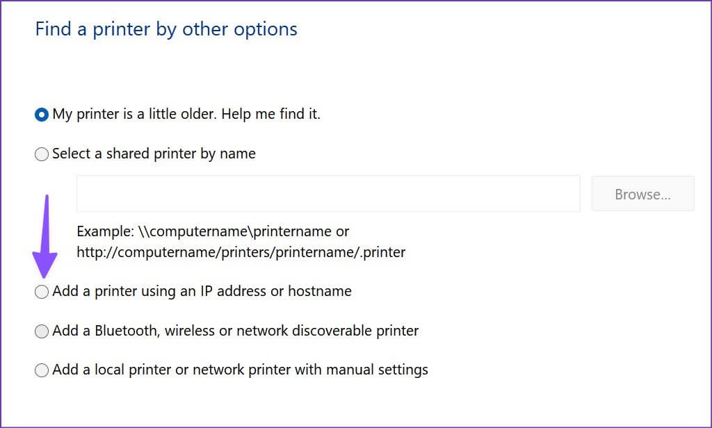 add-a-printer-1024x616 أفضل 8 طرق لإصلاح رسالة خطأ "يتعذر على Windows الاتصال بالطابعة" على Windows 11