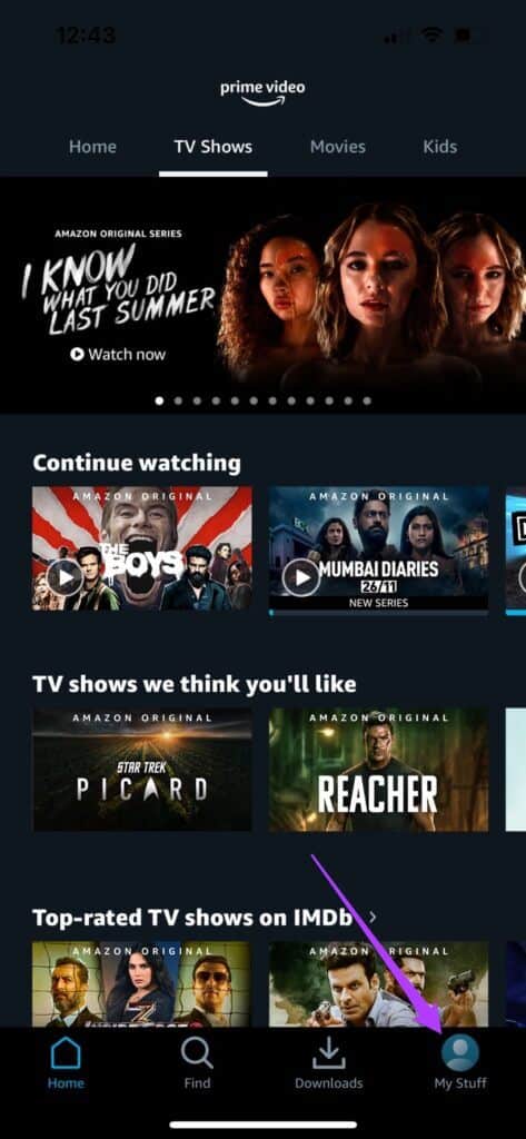 amazon-prime-settings-ios-app-473x1024-1-473x1024 كيفية إزالة الأجهزة المسجلة من Amazon Prime Video