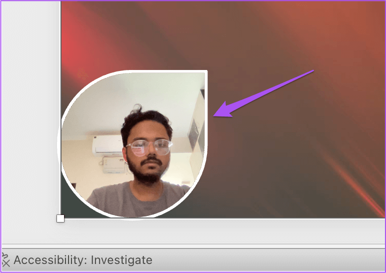 border-in-live-camera-feed-powerpoint-mac كيفية إدراج Live Camera Feed في Microsoft PowerPoint على Mac