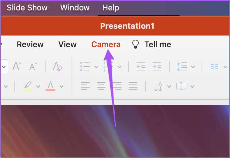 كيفية إدراج Live Camera Feed في Microsoft PowerPoint على Mac - %categories