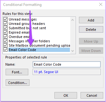 كيفية تلوين رسائل البريد الإلكتروني في Outlook على Windows - %categories