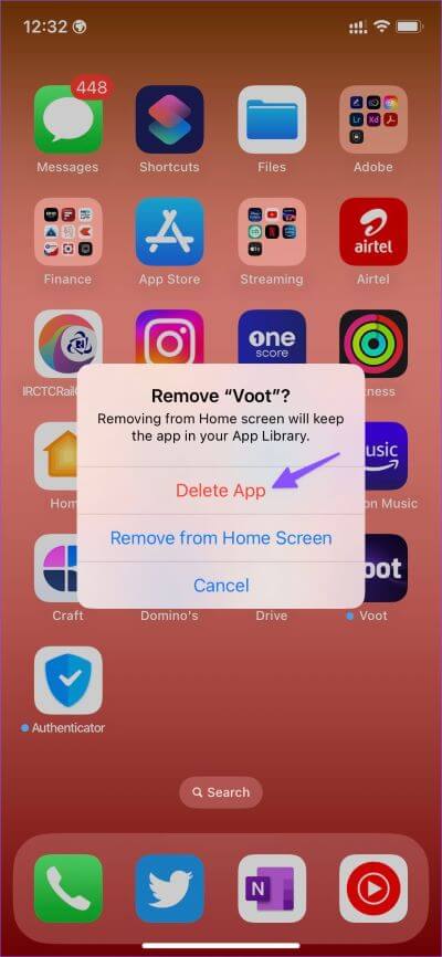 delete app 400x866 - أفضل 8 طرق لإصلاح استنزاف البطارية طوال الليل على iPhone
