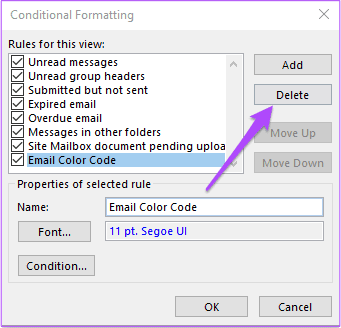 كيفية تلوين رسائل البريد الإلكتروني في Outlook على Windows - %categories