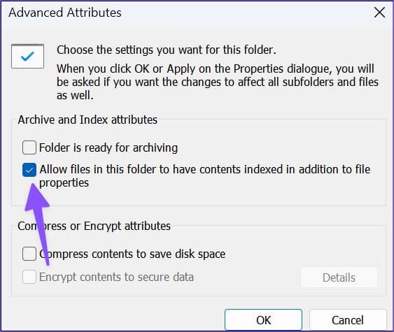 enable-indexing-563x475 أفضل 8 طرق لإصلاح عدم عمل بحث مستكشف الملفات على Windows 11