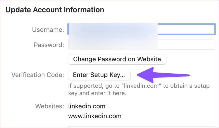 enter-setup-key-on-iCloud-password-894x522 أفضل 3 طرق لإعداد المصادقة الثنائية 2FA على Mac