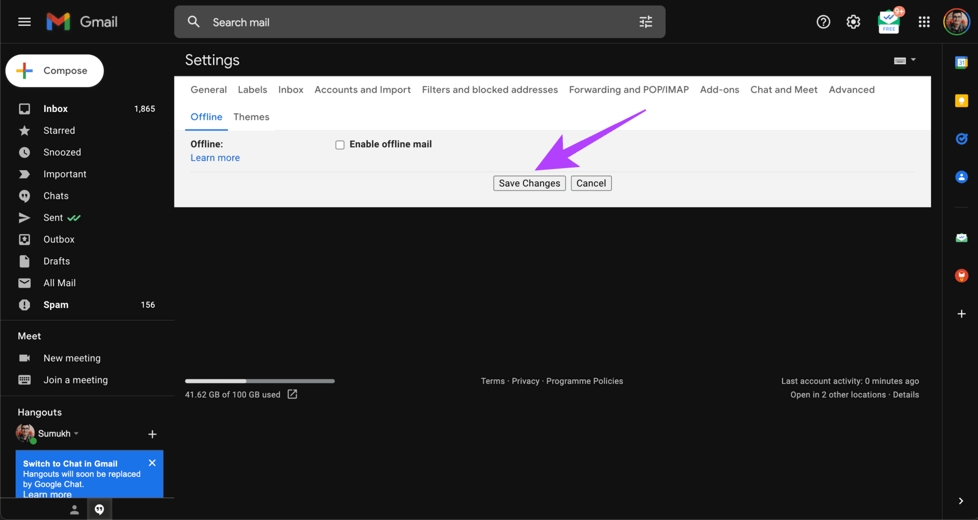 gmail-offline-16 متى يجب عليك استخدام ميزة Gmail بلا إنترنت وكيفية استخدامه