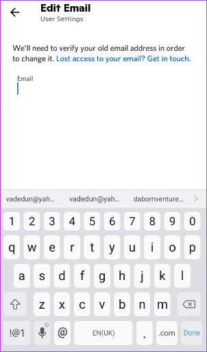 how-to-change-your-discord-account-email-address-on-desktop-and-mobile-16 كيفية تغيير عنوان البريد الإلكتروني لحساب Discord على الويب والجوال
