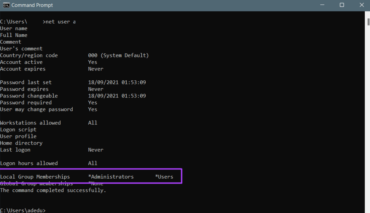 how-to-check-if-you-have-administrator-rights-on-windows-11-step-13 أفضل 4 طرق للتحقق مما إذا كان لديك حقوق المسؤول على Windows 11