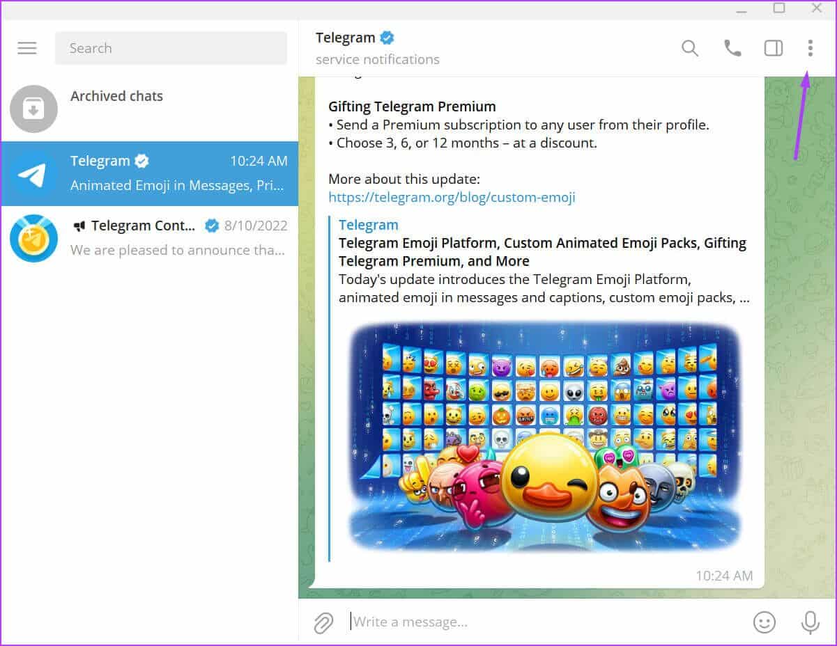 how-to-create-custom-mute-durations-on-telegram-for-desktop-and-mobile-4-1201x928 كيفية إنشاء فترات كتم صوت مخصصة في Telegram على سطح المكتب والجوال