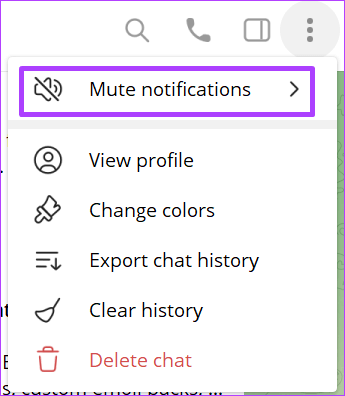 how-to-create-custom-mute-durations-on-telegram-for-desktop-and-mobile-5 كيفية إنشاء فترات كتم صوت مخصصة في Telegram على سطح المكتب والجوال