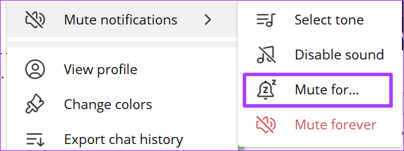 how-to-create-custom-mute-durations-on-telegram-for-desktop-and-mobile-6 كيفية إنشاء فترات كتم صوت مخصصة في Telegram على سطح المكتب والجوال