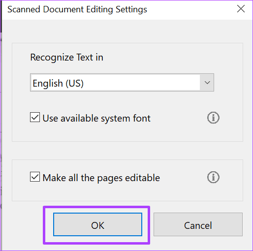 how-to-edit-scanned-pdfs-using-adobe-step-17 كيفية تحرير ملفات PDF الممسوحة ضوئيًا في Adobe Acrobat DC
