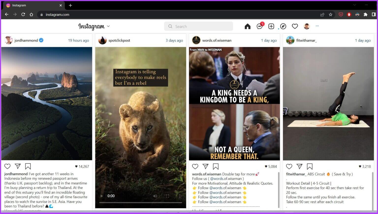 layoutify_instagram-1-1536x871-1-1536x871 كيفية الاطلاع لمعرفة المشاركات التي أعجبتك على Instagram