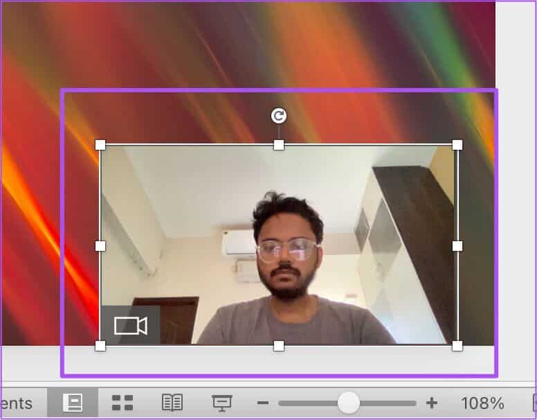 live-camera-feed-preview-in-powerpoint-on-mac-776x606 كيفية إدراج Live Camera Feed في Microsoft PowerPoint على Mac