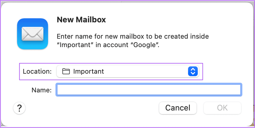 location-new-mailbox-mail-app-mac كيفية إنشاء قالب بريد إلكتروني في تطبيق Mail على جهاز Mac