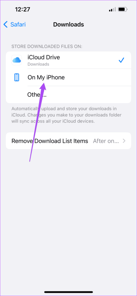 on-my-iphone-downloads-safari-settings-iphone-474x1024-1 أين تجد الملفات التي تم تنزيلها على iPhone و iPad