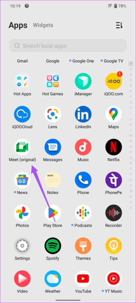 open-google-meet-in-android-1-462x1024-1-462x1024 كيفية تغيير الخلفية في Google Meet على Android و iPhone