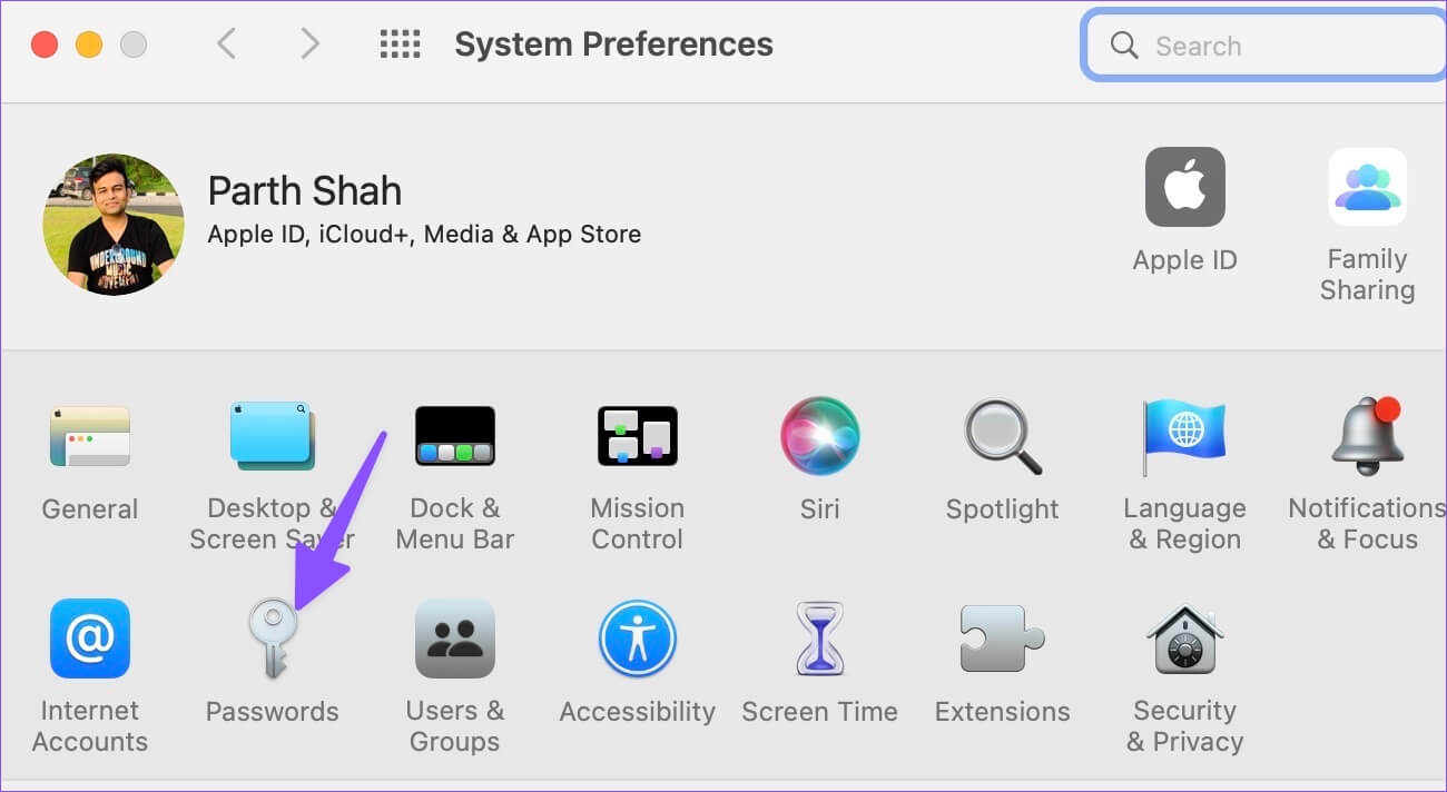 open-passwords-on-mac-1300x712 أفضل 3 طرق لإعداد المصادقة الثنائية 2FA على Mac