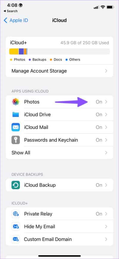 open-photos-tab-828x1792-e1659376734305 أفضل 3 طرق لحذف الصور المكررة على iPhone