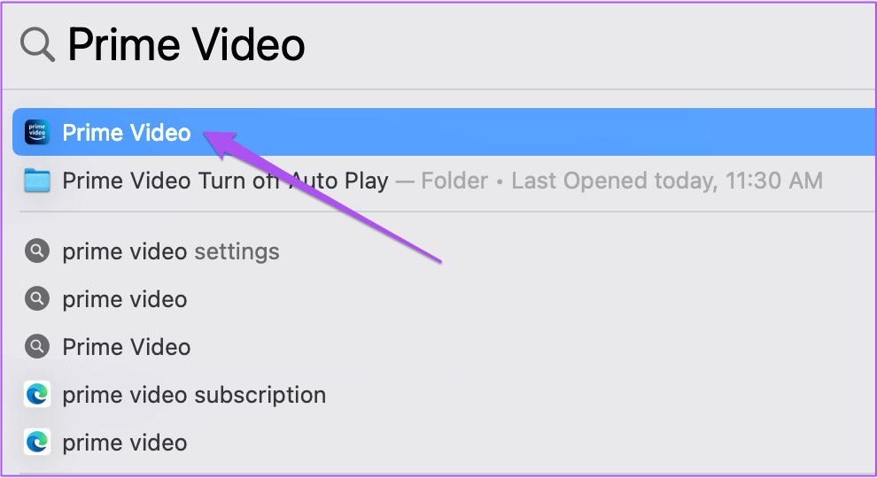 open-prime-video-app-on-mac كيفية إيقاف التشغيل التلقائي على Amazon Prime Video