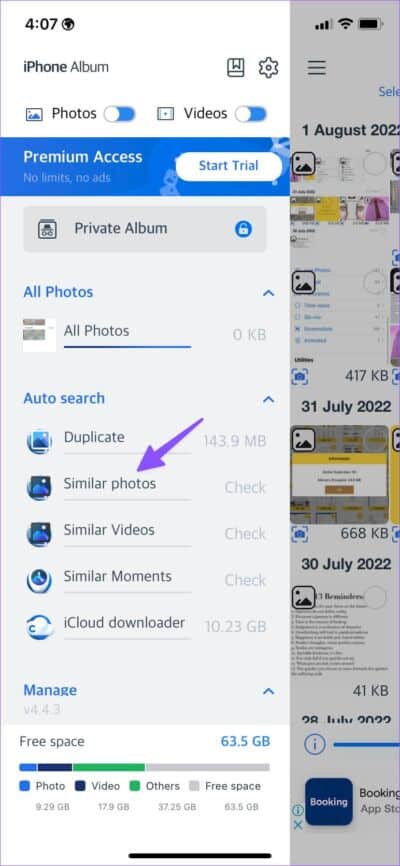 open-similar-photos-828x1792-e1659376561943 أفضل 3 طرق لحذف الصور المكررة على iPhone
