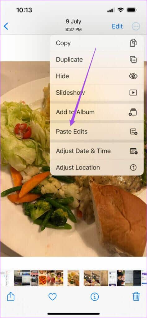 paste-edits-photos-app-iphone-474x1024-1-474x1024 كيفية نسخ ولصق التعديلات في تطبيق الصور على iPhone
