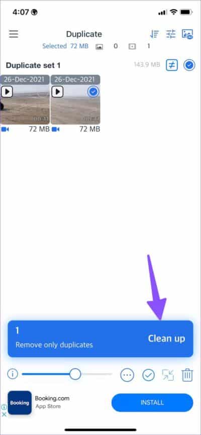 remove-duplicates-in-photo-cleaner-app-on-iPhone-828x1792-e1659376543929 أفضل 3 طرق لحذف الصور المكررة على iPhone