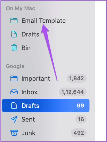 right-click-on-mailbox-mail-app-mac كيفية إنشاء قالب بريد إلكتروني في تطبيق Mail على جهاز Mac