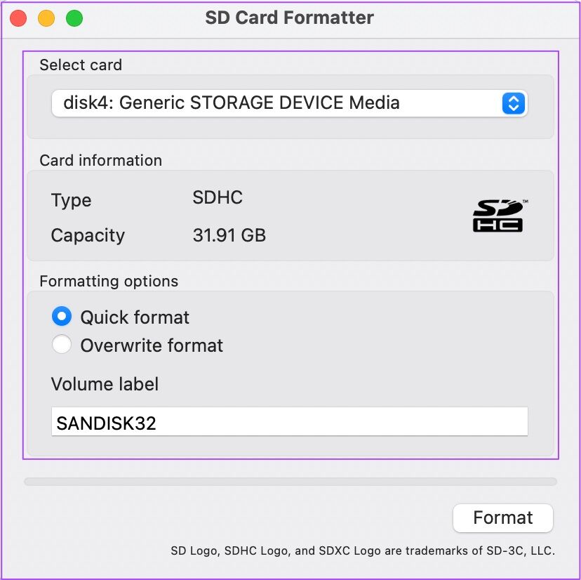 أفضل 3 طرق لتنسيق بطاقة SD على Mac - %categories