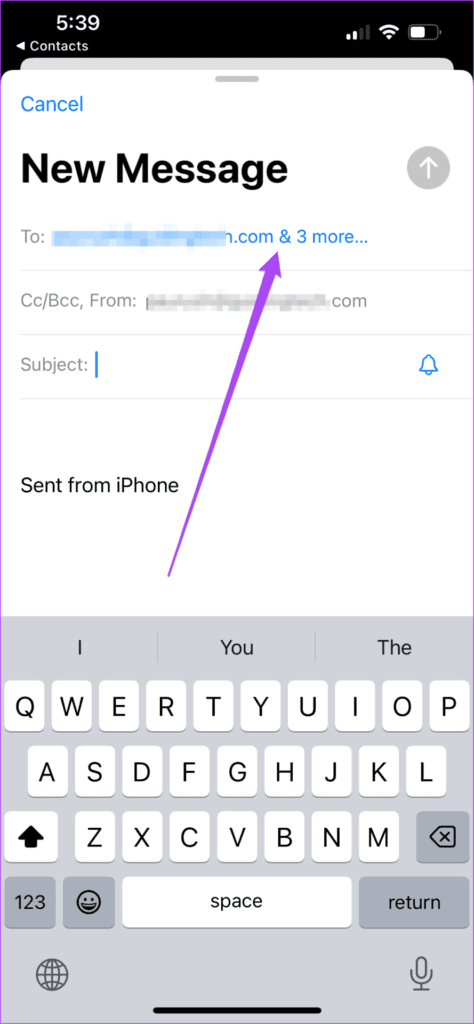 كيفية إنشاء مجموعة بريد إلكتروني في تطبيق Mail على iPhone - %categories