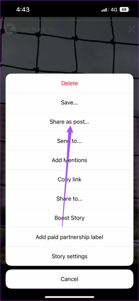 share-as-post-instagram-story-iphone-474x1024-1-474x1024 أفضل 4 ميزات قصة Instagram يجب أن تجربها على Android و iPhone