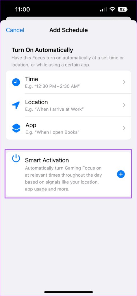 smart-activation-gaming-focus-mode-iphone-474x1024-1 كيفية استخدام  وضع تركيز الألعاب على iPhone