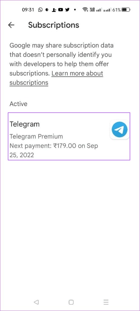 كيفية إلغاء اشتراك Telegram بريميوم على سطح المكتب والجوال - %categories