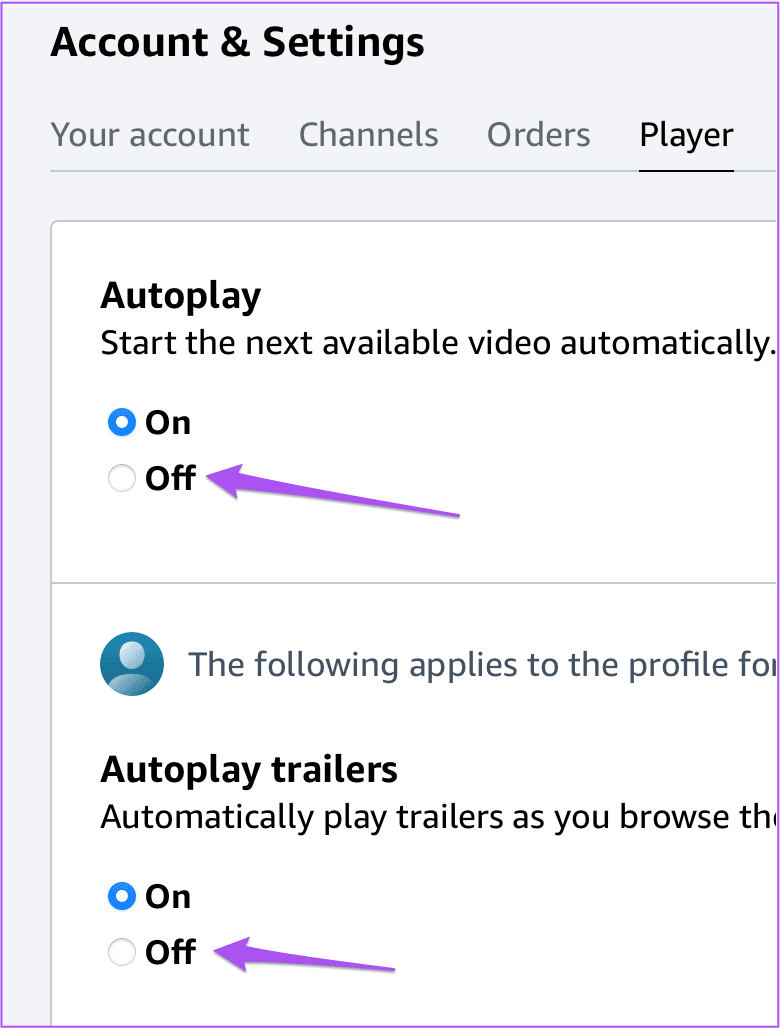 turn-off-autoplay-prime-video-website كيفية إيقاف التشغيل التلقائي على Amazon Prime Video
