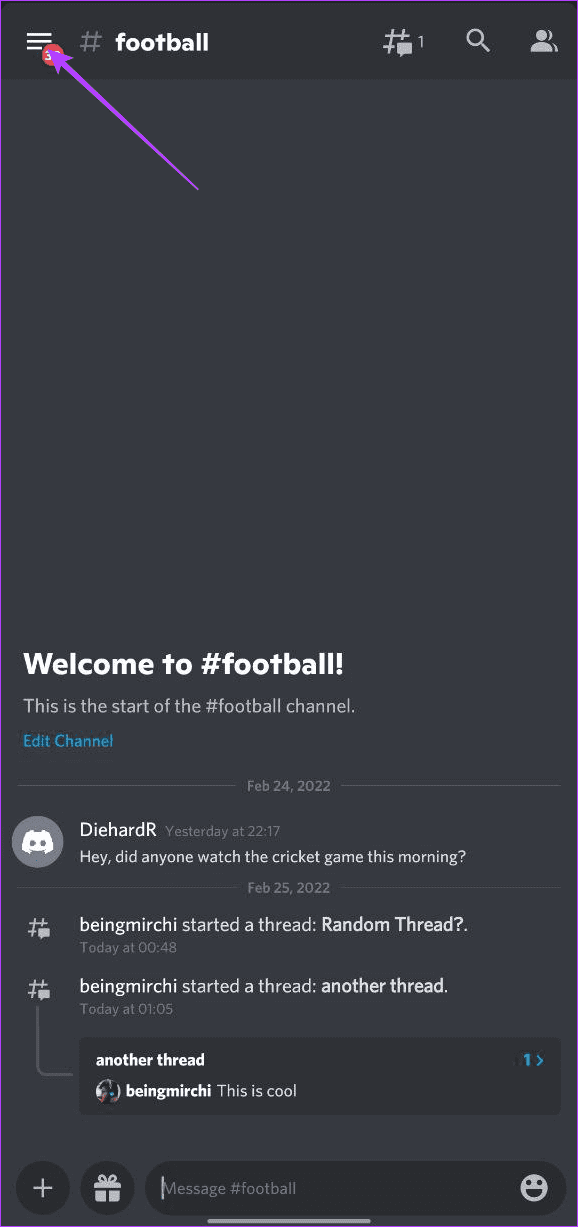 10-5 ما هي سلاسل المحادثة في Discord وكيفية استخدامها