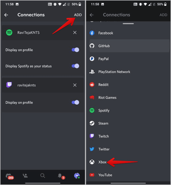 Add-xbox-to-Discord كيفية الاتصال واستخدام Discord مع Xbox