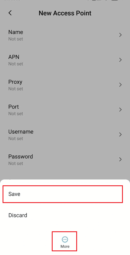 After-filling-in-all-the-above-mentioned-fields-tap-on-More-Save-from-the-bottom كيف يمكنك تحديث Boost Mobile Towers
