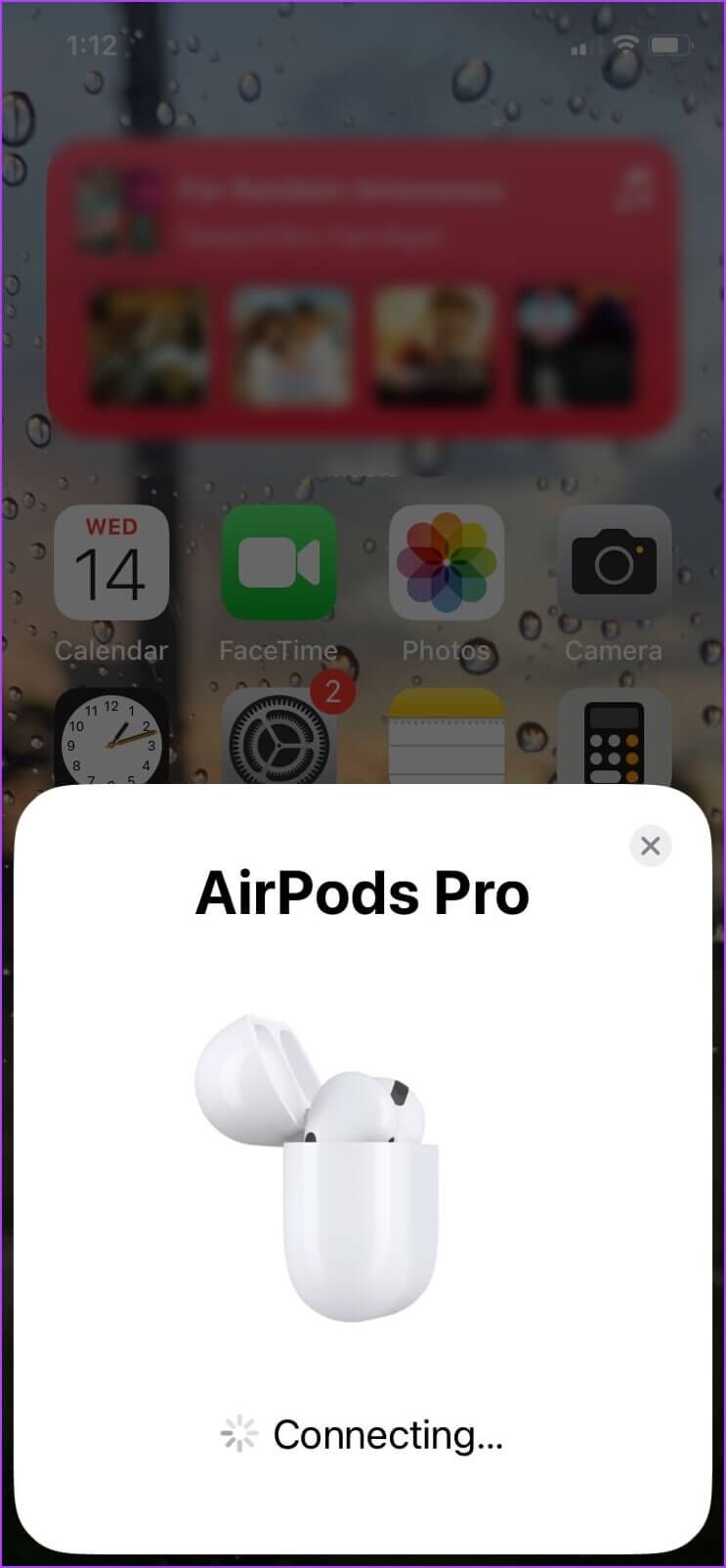 AirPods-Connecting-743x1604 iOS 16: كيفية استخدام الصوت المكاني المخصص على iPhone