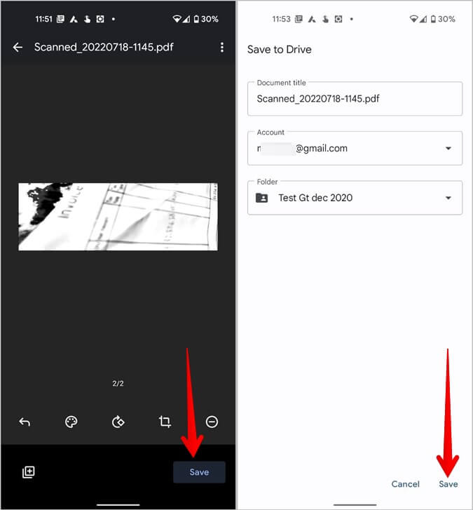 Android-Google-Drive-Scan-Save-675x727 أفضل 3 طرق لتحويل صور متعددة إلى ملف PDF واحد على Android