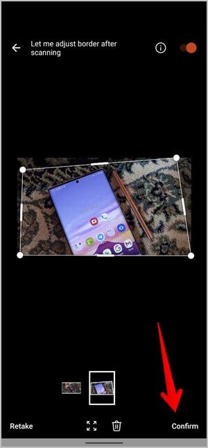 Android-Microsoft-Lens-Select-Images-Adjust-300x645 أفضل 3 طرق لتحويل صور متعددة إلى ملف PDF واحد على Android
