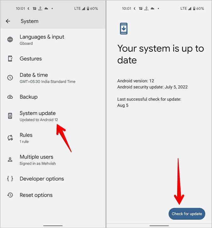 Android-System-Update-675x727 أفضل 13 إصلاحًا لعدم عمل Discord على Android و iPhone