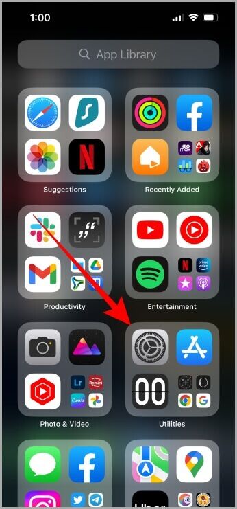 App-Library-iPhone-4-346x741 كيفية تشغيل خدمة تجوال البيانات (Data Roaming) على iPhone