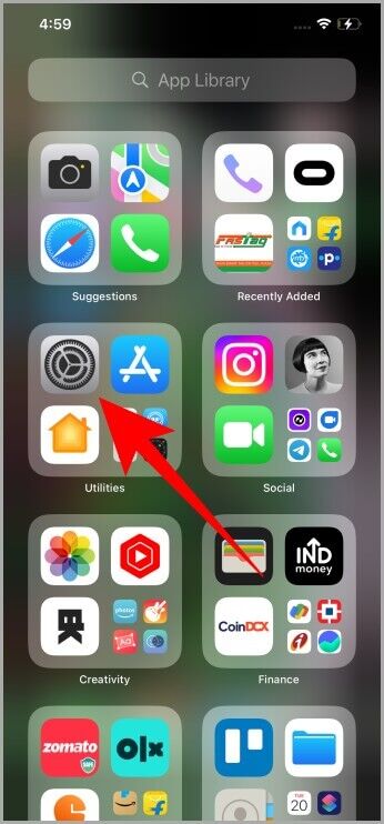 App-Library-iPhone-5-346x742 كيفية إيقاف تشغيل الإعلانات المخصصة على iPhone