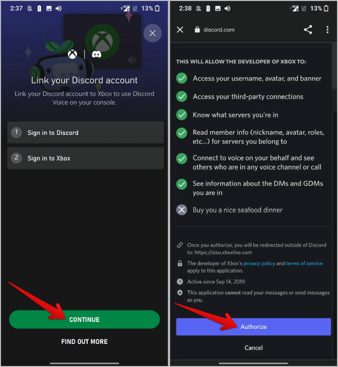 Autherise-Discord-and-Xbox كيفية الاتصال واستخدام Discord مع Xbox