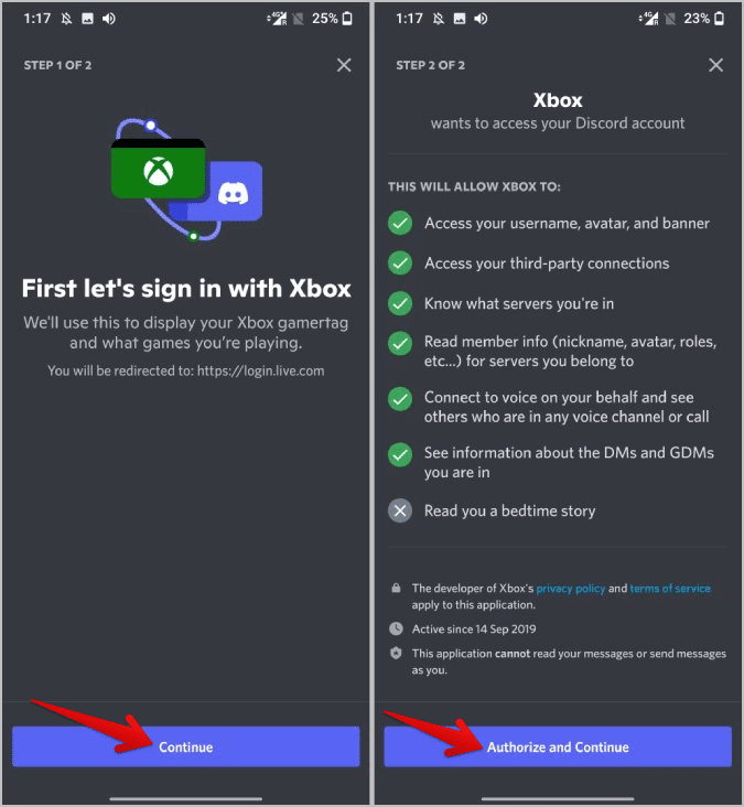 Autherize-and-comment كيفية الاتصال واستخدام Discord مع Xbox