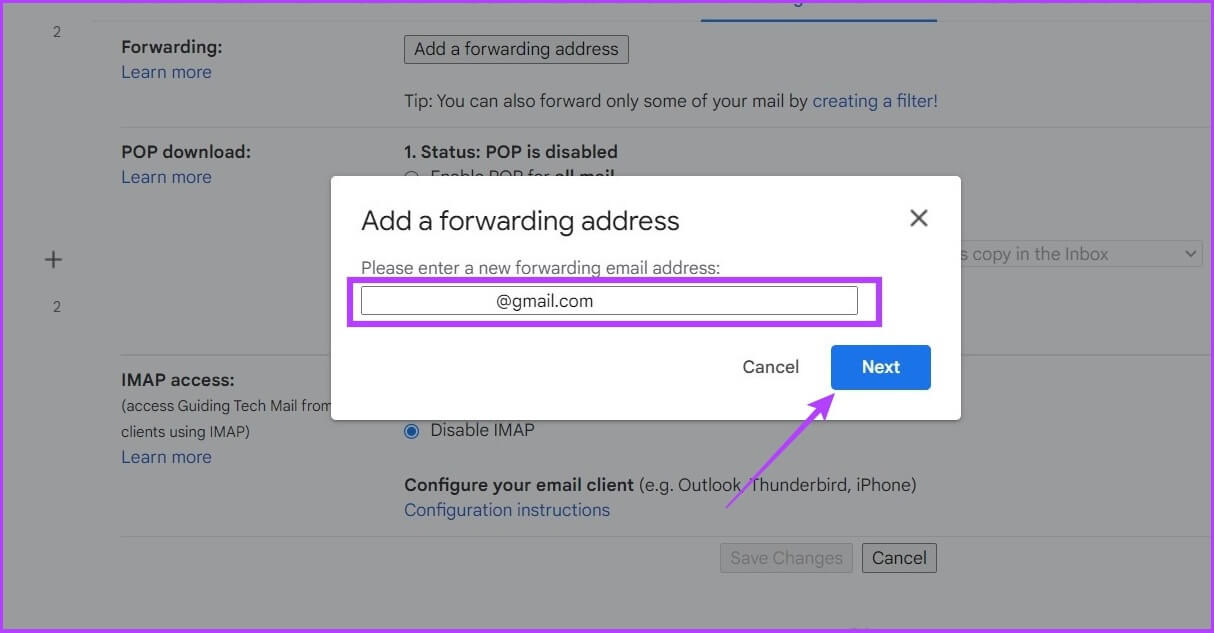 Automatically-CC-or-BCC-Yourself-in-Gmail-15-1214x633 كيفية إنشاء نسخة مخفية أو مخفية الوجهة تلقائيًا في Outlook و Gmail