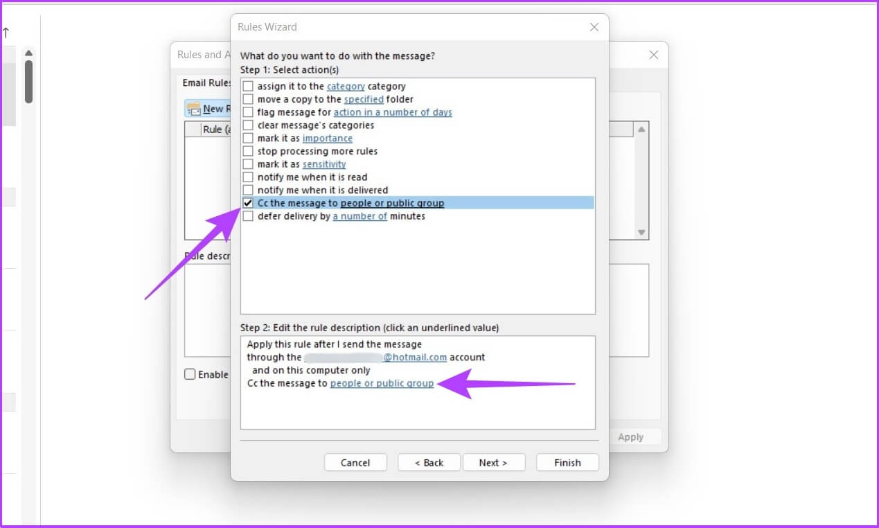Automatically-CC-or-BCC-Yourself-in-Outlook-10-1269x762 كيفية إنشاء نسخة مخفية أو مخفية الوجهة تلقائيًا في Outlook و Gmail