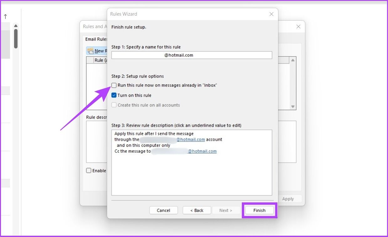 Automatically-CC-or-BCC-Yourself-in-Outlook-14-1239x759 كيفية إنشاء نسخة مخفية أو مخفية الوجهة تلقائيًا في Outlook و Gmail
