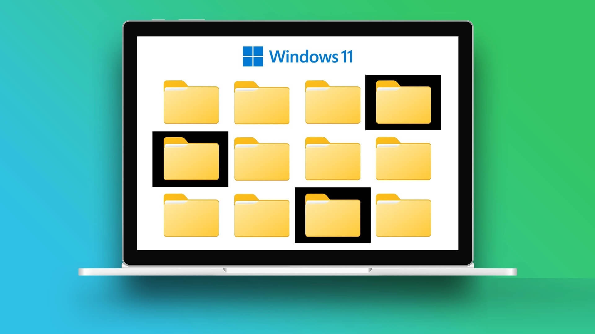 أفضل 7 إصلاحات للخلفية السوداء خلف أيقونة المجلد في Windows 11 - %categories